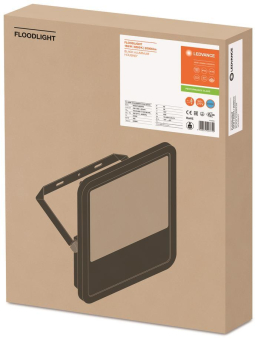 LEDV FL PFM 165W/6500K SYM 100 BK 