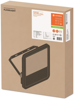 LEDV FL PFM 125W/4000K SYM 100 BK 