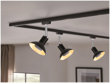 Paulmann LED GU10 5W schwarz/gold  28794 