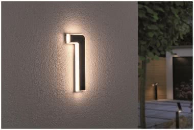 Paulmann Outdoor Solar Hausnummer  79842 