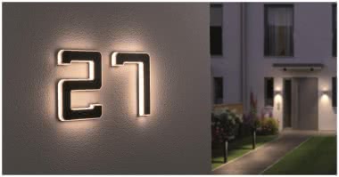 Paulmann Outdoor Solar Hausnummer  79842 