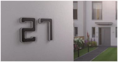 Paulmann Outdoor Solar Hausnummer  79842 