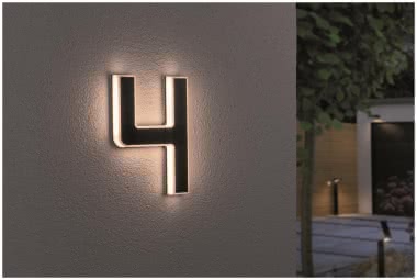 Paulmann Outdoor Solar Hausnummer  79845 