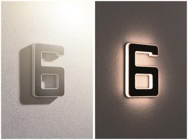 Paulmann Outdoor Solar Hausnummer  79847 