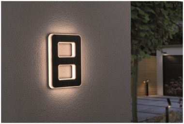 Paulmann Outdoor Solar Hausnummer  79849 