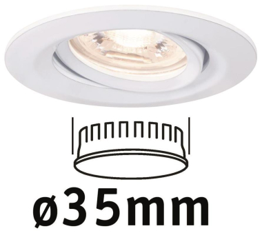 Paulmann EBL Nova mini Coin rund   94292 