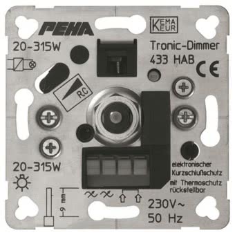 PEHA UP Dimmer 20-250VA/W     433HABo.A. 