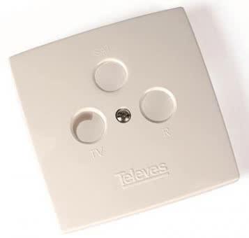 Televes Abdeckplatte ws für 3-fach  AD3T 