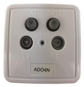 Televes TWIN-Stichleitungsdose     ADO4N 