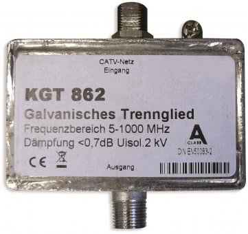 Televes Galvanisches Trennglied   KGT862 