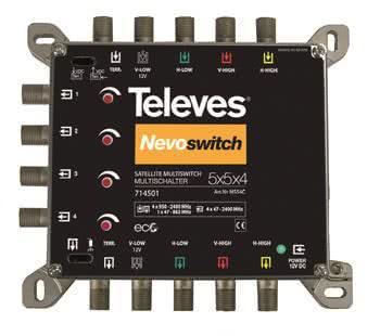 Televes Guss-Multischalter 5in4    MS54C 