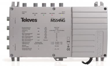 Televes Multischalter 5in4        MS54NG 