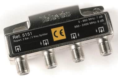 Televes SAT-Verteiler 3-fach     SAV39FN 