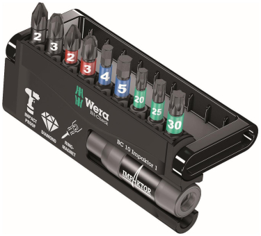 Wera IMPAKTOR Satz 10tlg     05057680001 