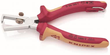 Knipex VDE Abisolierzange 1106160T 
