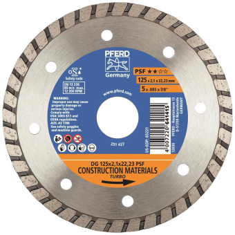 Pferd Diamant-Trennscheiben 68012222 