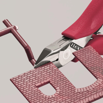 Knipex Elektronik-Seitenschneider 