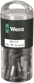 Wera Bits 100xTX30x25mm      05072451001 