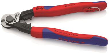 Knipex Drahtseilschere mit    9562190TBK 