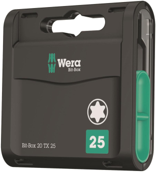 Wera TORX-Bits        Bit-Box 20 TX 25 