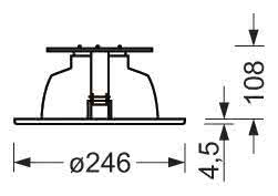 Regiolux     doma-DESB 195 1800 840 DALI 