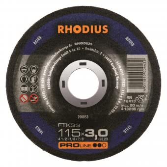 Rhodius Trennscheiben FTK 33      200853 