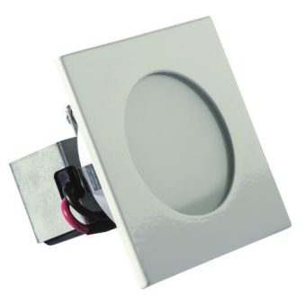 RUTEC Wandeinbau Lara eckig weiß 58381WW 