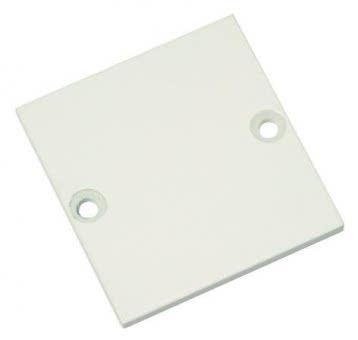 Rutec Endkappe white RAL9016       65976 