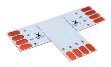 Rutec T/Eck-Platine RGB 10mm IP20  70512 