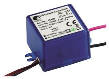 Rutec LED Konverter 350mA  2W-4W   85440 