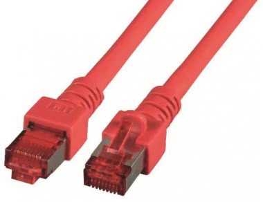 SCHK Patchkabel rot 25,0m     Cat6 S/FTP 
