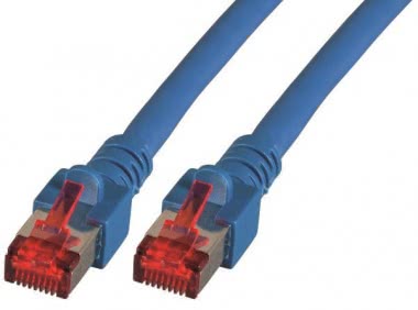 SCHK Patchkabel blau 15,0m    Cat6 S/FTP 