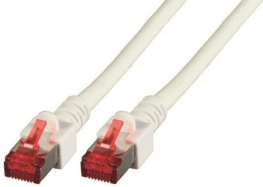 SCHK Cat 6 S/FTP LSZH weiß PK6SFTPWS-0,5 