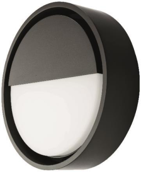 SGL FRAME ROUND WALL Schwarz 7W   605056 