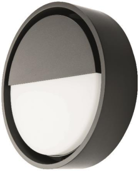 SGL FRAME ROUND WALL Graphit 7W   605066 