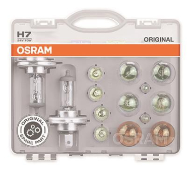 S&H Autolampe Ersatzbox H7 24V     17195 