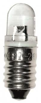 S&H LED Röhrenform 9x26mm E10      31497 