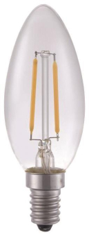 S&H LED Kerzenform Filament        31873 