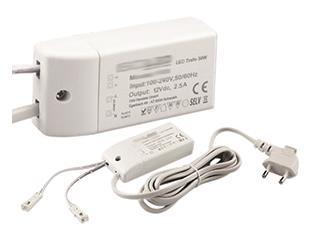 S&H LED Trafo 12V/DC 0-30W         31946 