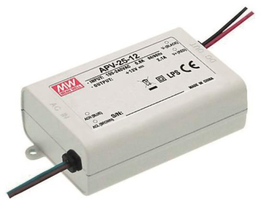 S&H LED-Trafo 84x57x29,5mm 12VDC   55066 