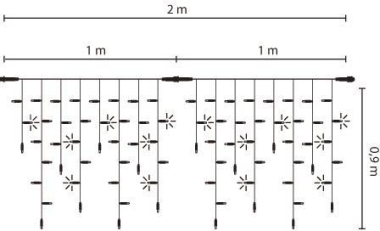 S&H LED-ICE Lite Flash 120 2m 36V  59192 