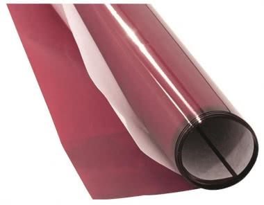 S&H Farbfolienbogen 610x500mm rot  82897 