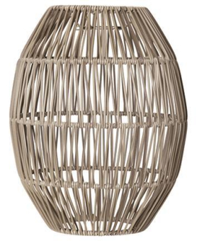 S&H Rattan-Lampenschirm 24x30cm    88193 