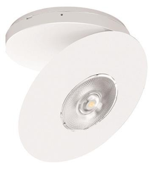 S&H LED-Spot 116x116x38mm weiß     90374 