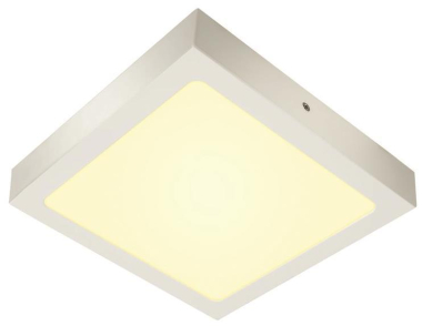 SLV SENSER SENSER 24 CW 3000K eckig weiß 