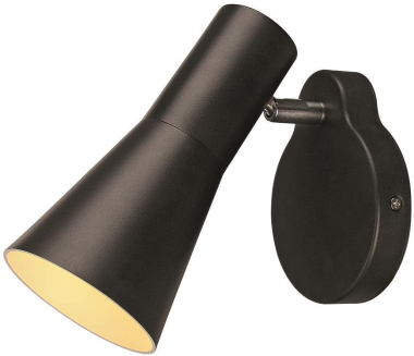 SLV PHELIA Wandleuchte schwarz    148540 