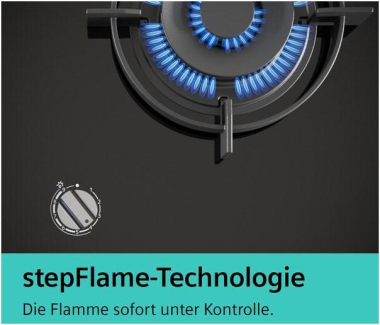 Siemens ER3A6BB70D sw Gas-Kochfeld autar 