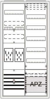 Striebel Komplettschrank AP       BA27BM 