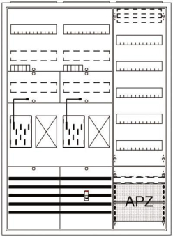 Striebel Komplettschrank AP       BA37MG 