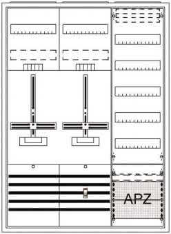 Striebel Komplettschrank mit APZ  DA37CG 